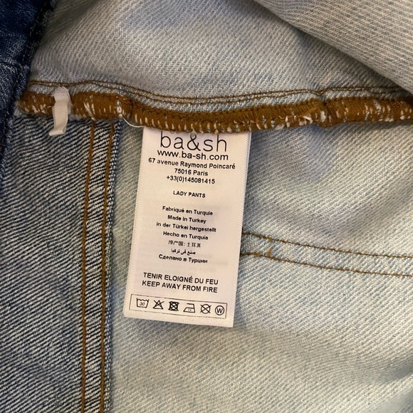 Ba&sh denim Two-Tone Women Jeans size Small - Picture 7 of 7